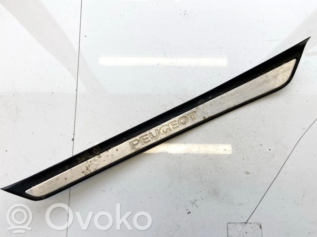 Peugeot 607 Copertura del rivestimento del sottoporta posteriore