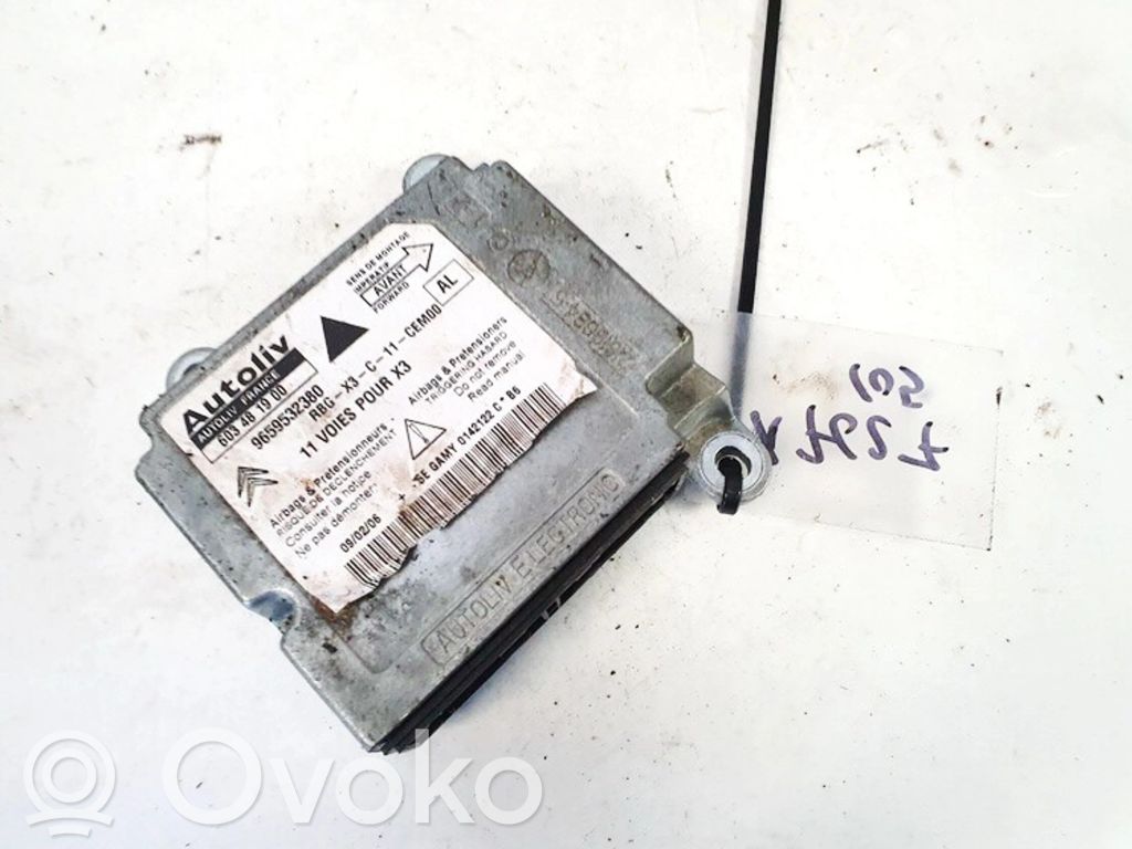Turvatyynyn ohjainlaite/moduuli   9659532380,603481900,603481900,9659532380
