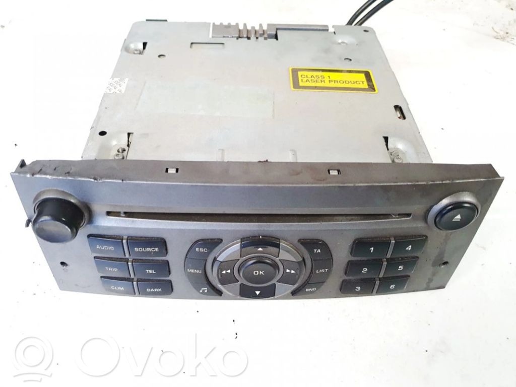 Peugeot 407 Radio/CD/DVD/GPS-pääyksikkö 
