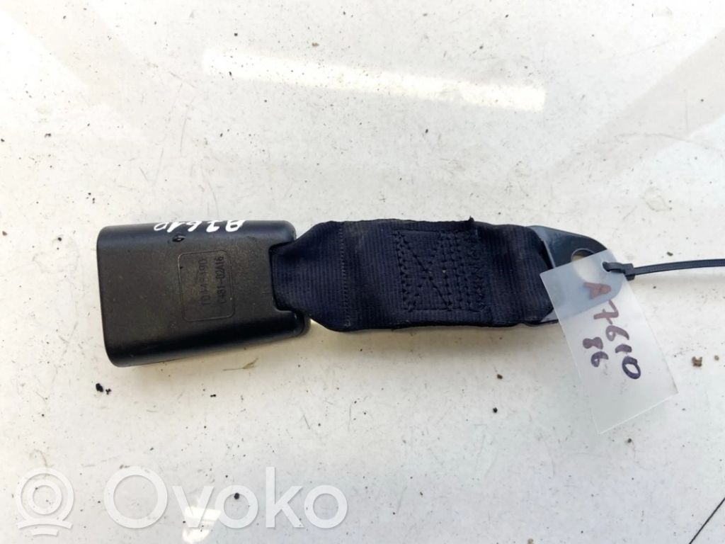 Alfa Romeo 147 Klamra środkowego pasa bezpieczeństwa fotela tylnego 