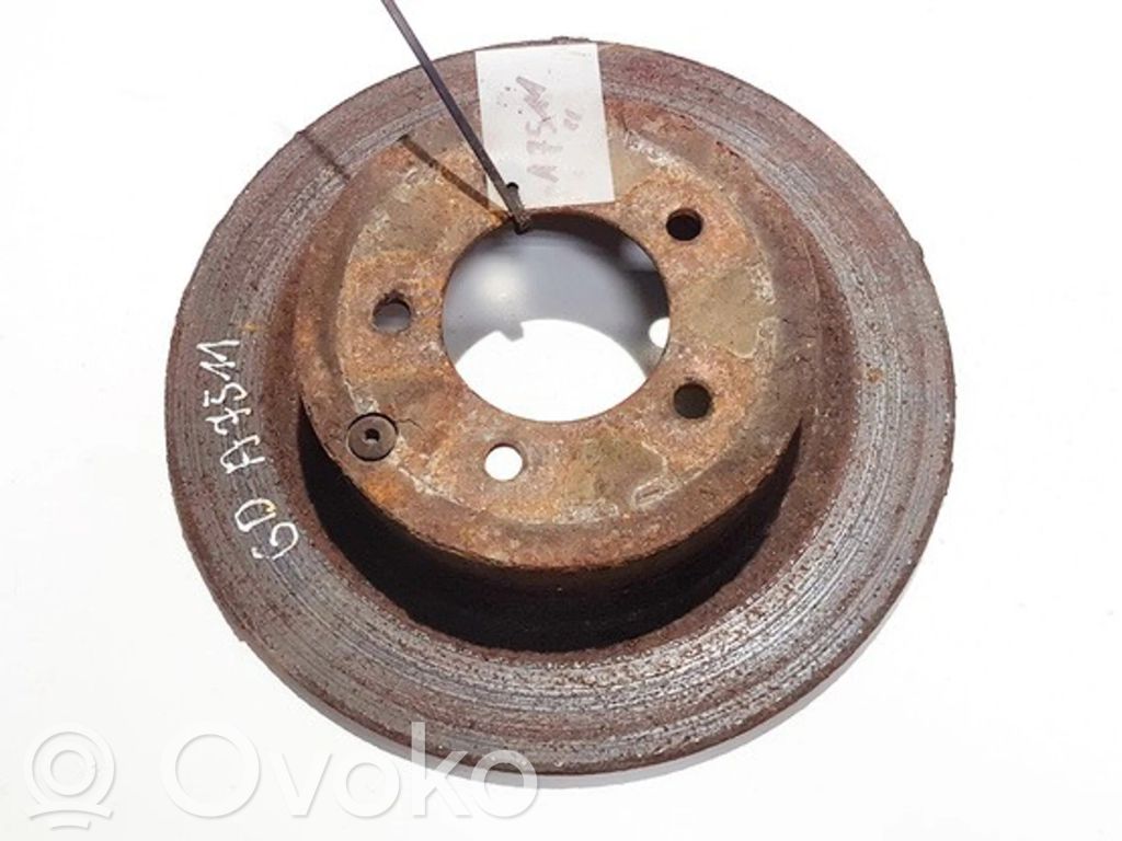 Bremsscheibe hinten   NEVENTILIUOJAMAS,NEVENTILIUOJAMAS