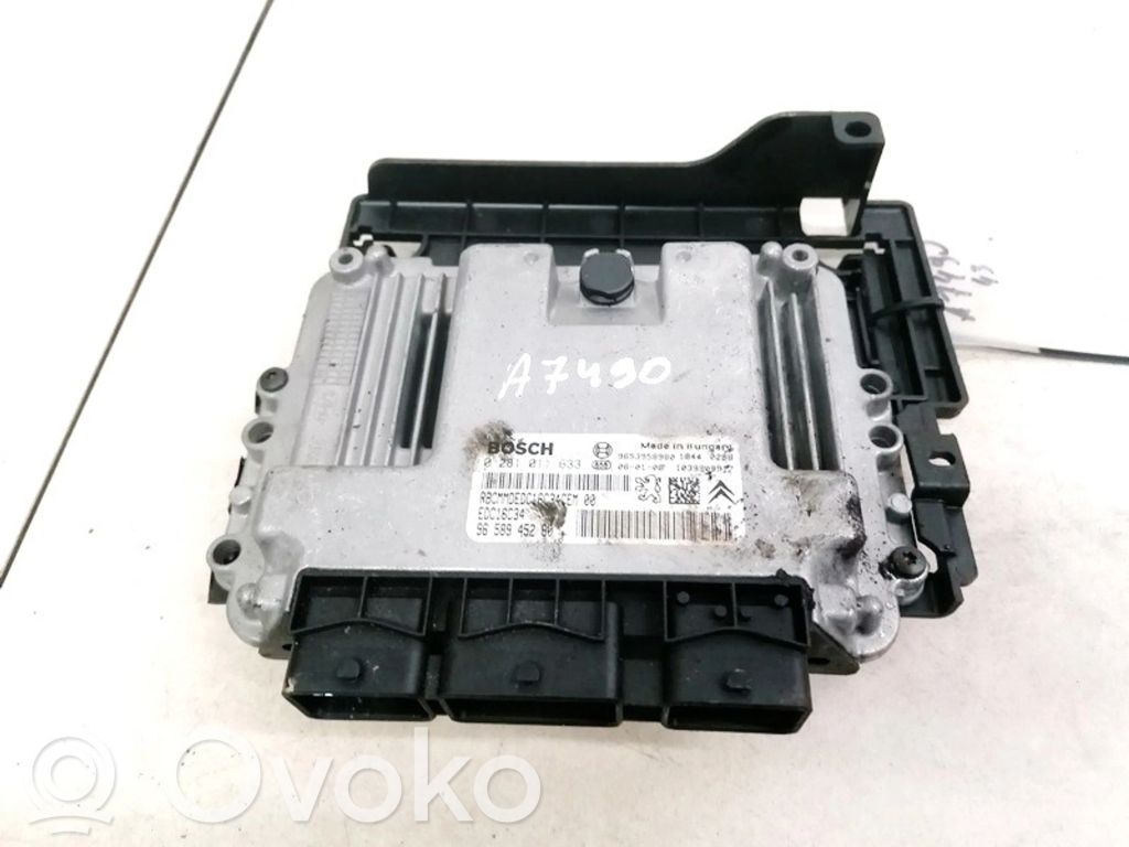 Unidad de control/módulo del motor   9658945280,0281011633,0281011633,9658945280,EDC16C34