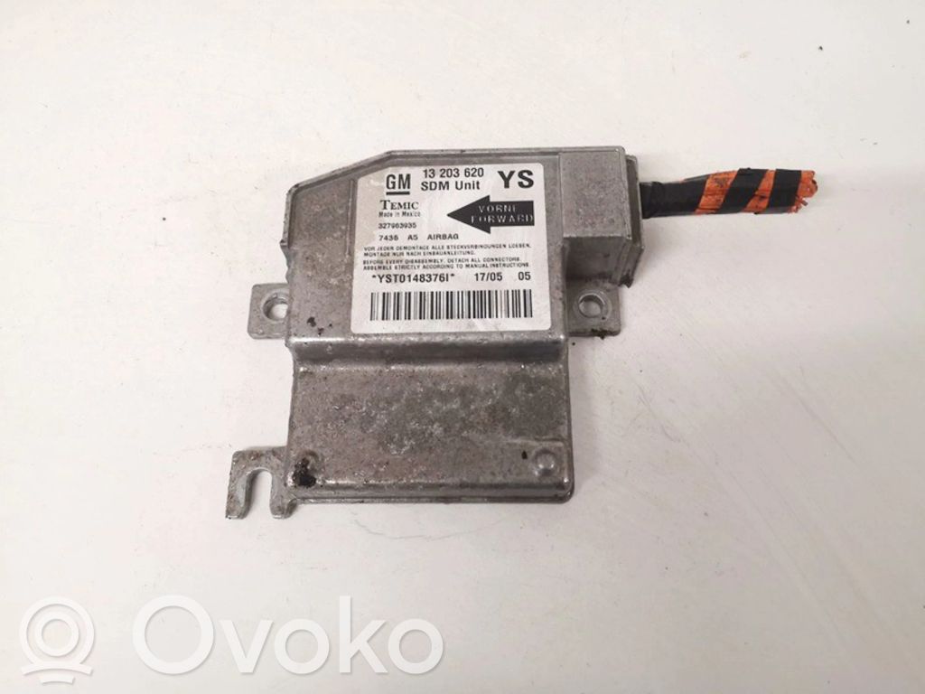 Opel Meriva A Unitate/modul de comandă airbaguri 