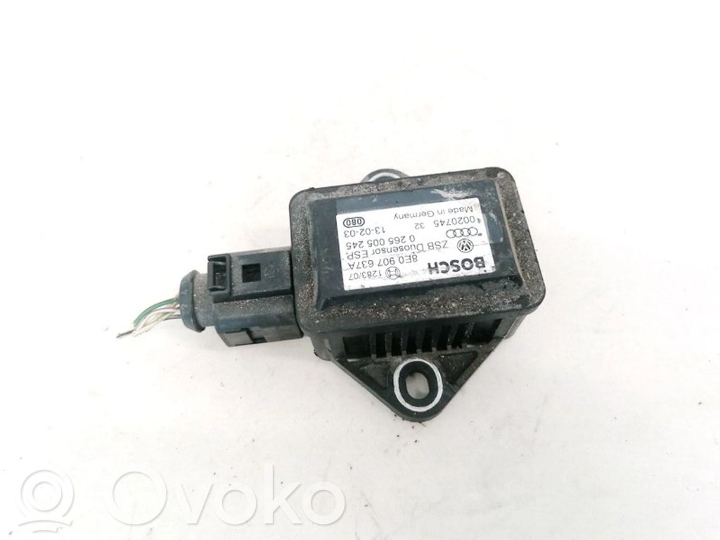 Audi A4 S4 B6 8E 8H Sensore di imbardata accelerazione ESP