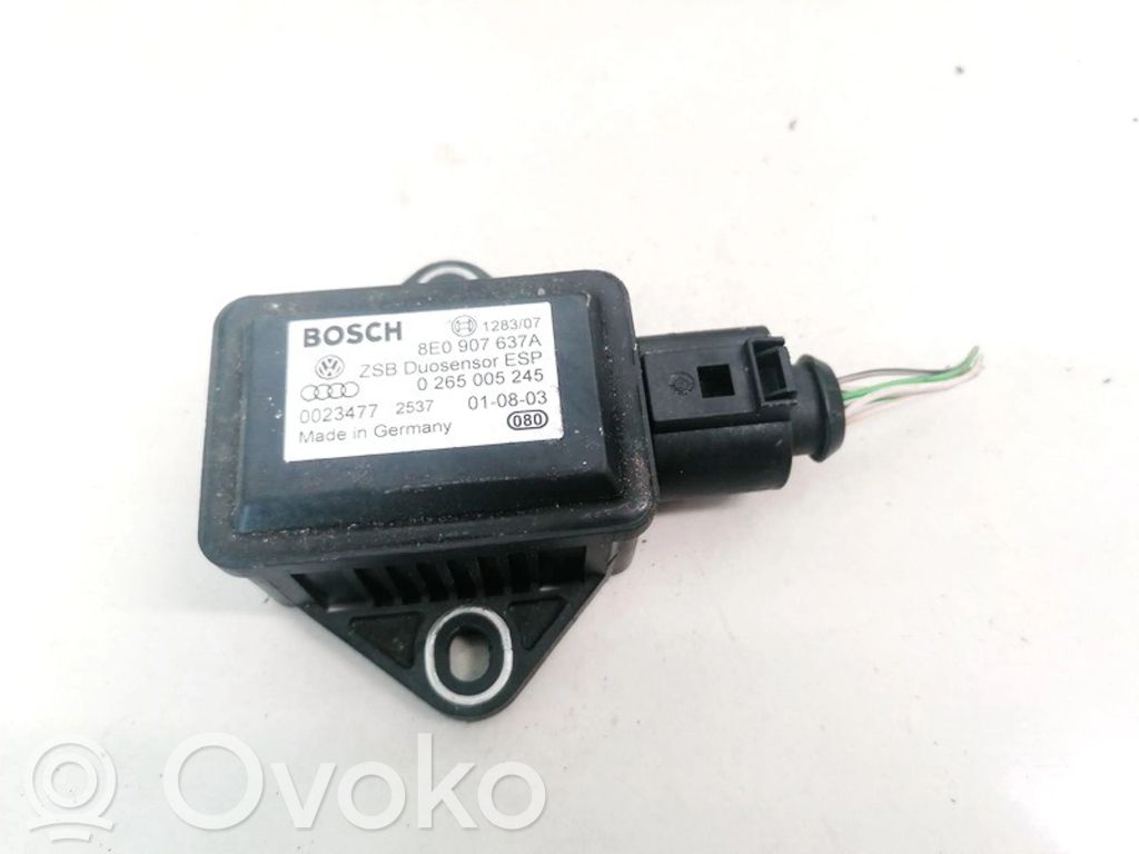 Audi A4 S4 B6 8E 8H Sensore di imbardata accelerazione ESP