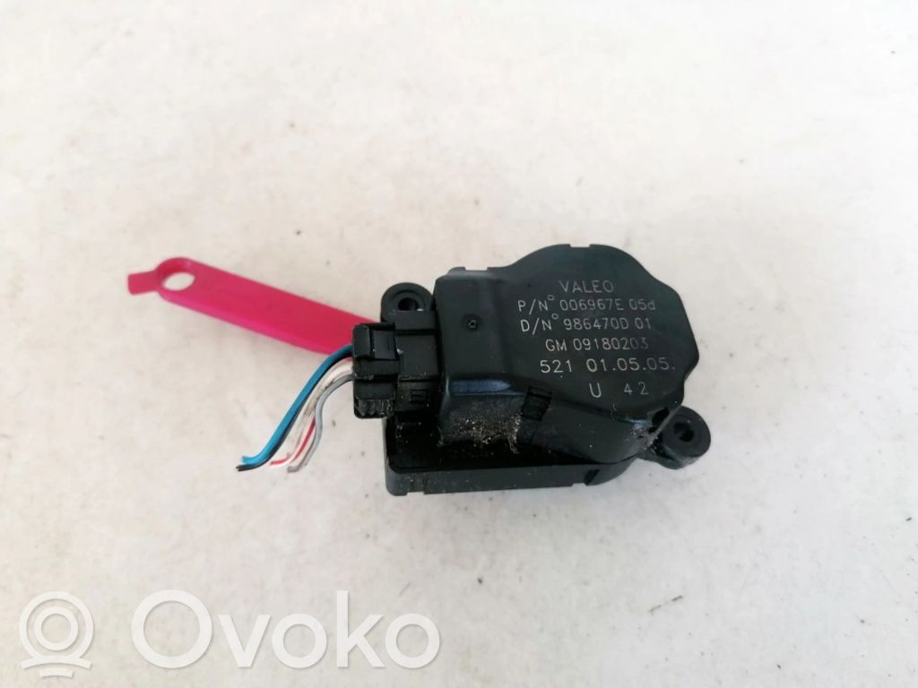 Opel Vectra C Motorino attuatore aria