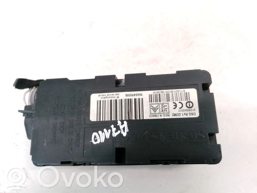 Peugeot 407 Sensor de presión del neumático 