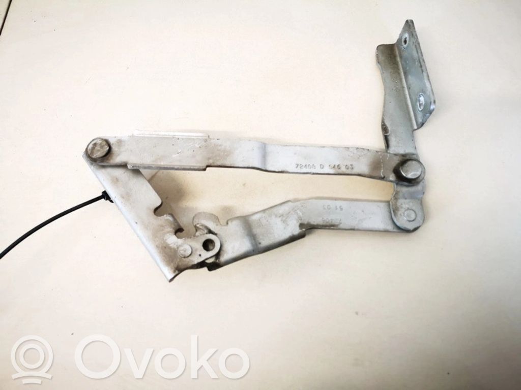 Peugeot 807 Zawiasy pokrywy / maski silnika 