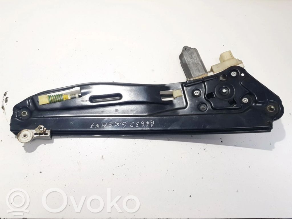 BMW 7 E65 E66 Mécanisme de lève-vitre avec moteur 