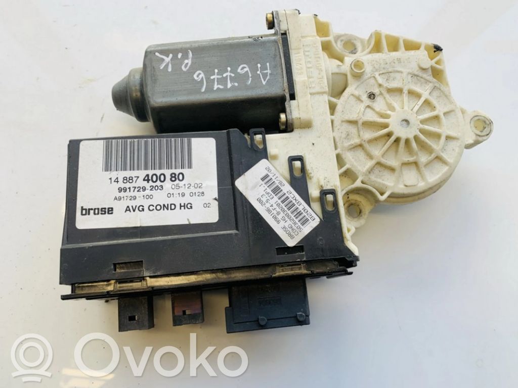 Citroen C8 Silnik regulatora szyby drzwi przednich 