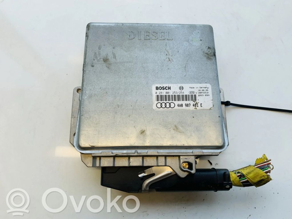 Unidad de control/módulo del motor   4A0907401E,0281001253,0281001253,4A0907401E