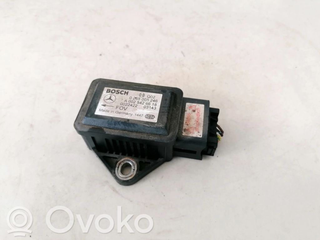 Mercedes-Benz A W168 Senzor de accelerație ESP