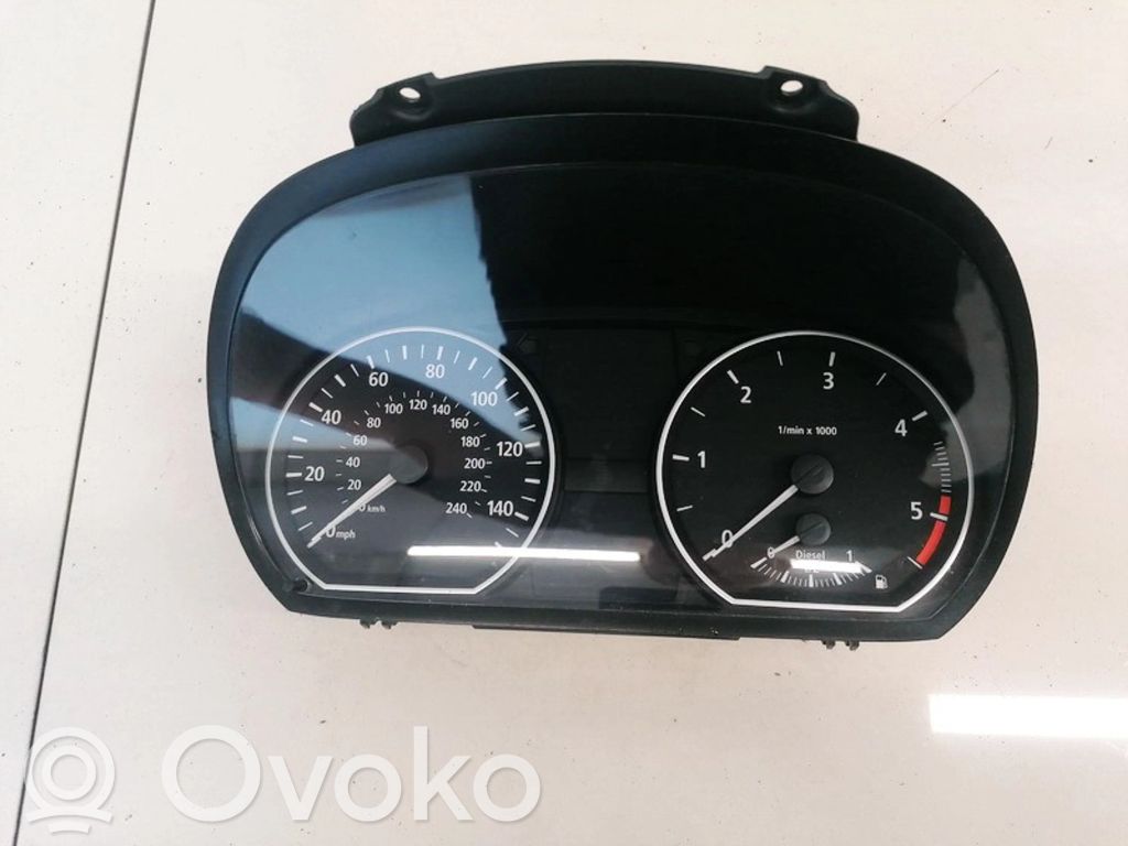 BMW 1 E81 E87 Speedometer (instrument cluster) 