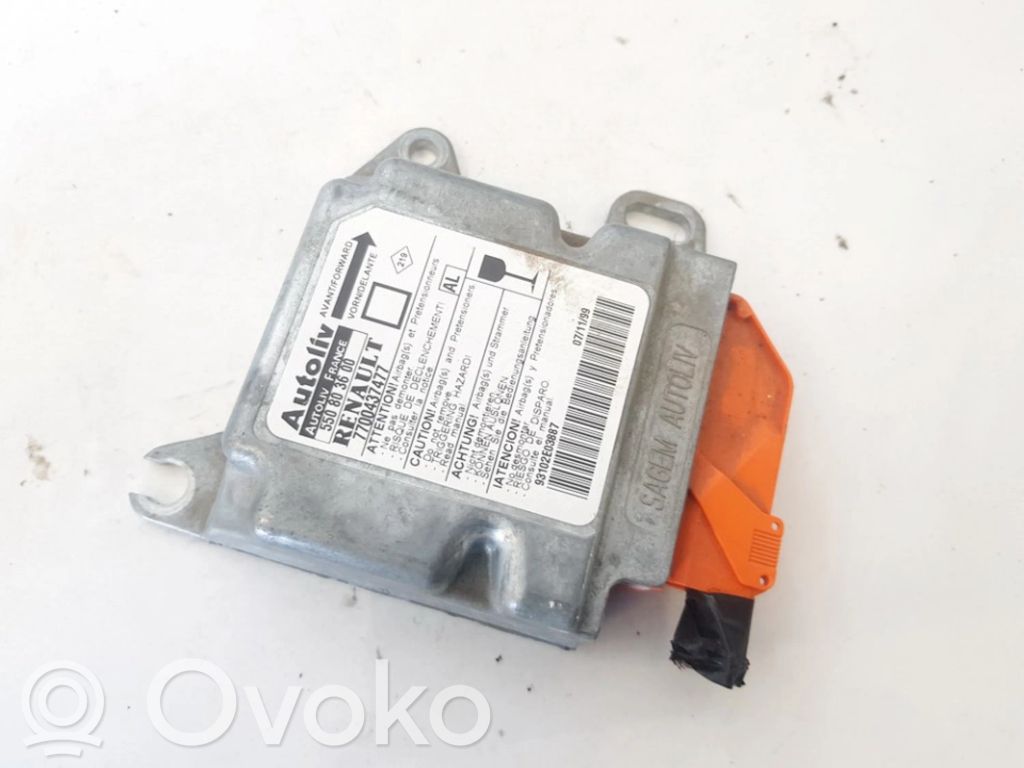 Renault Megane I Unidad de control/módulo del Airbag 