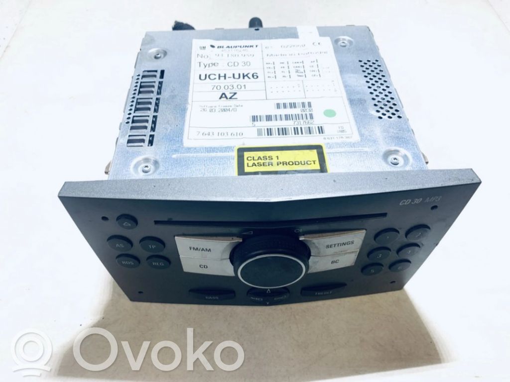 Opel Astra H Panel / Radioodtwarzacz CD/DVD/GPS 