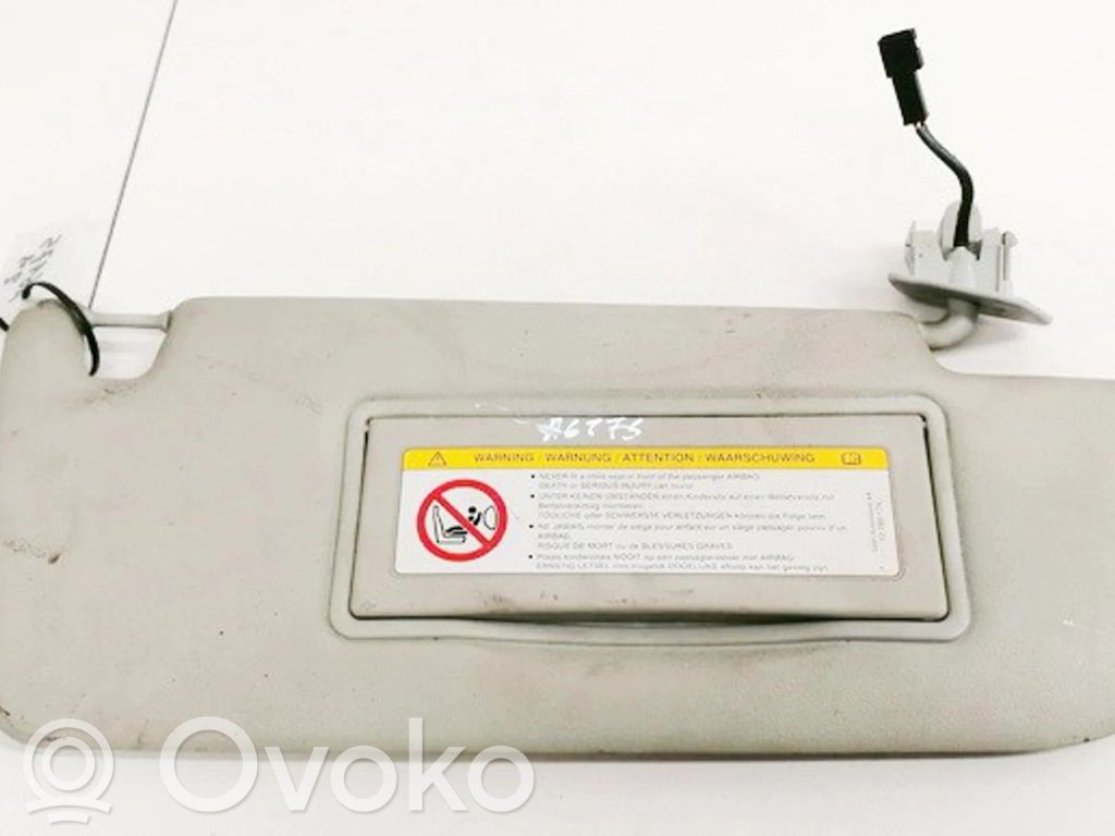 Saab 9-3 Ver2 Sun visor 