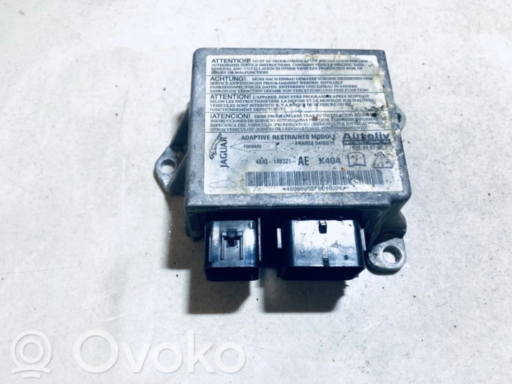 Jaguar X-Type Centralina/modulo airbag 