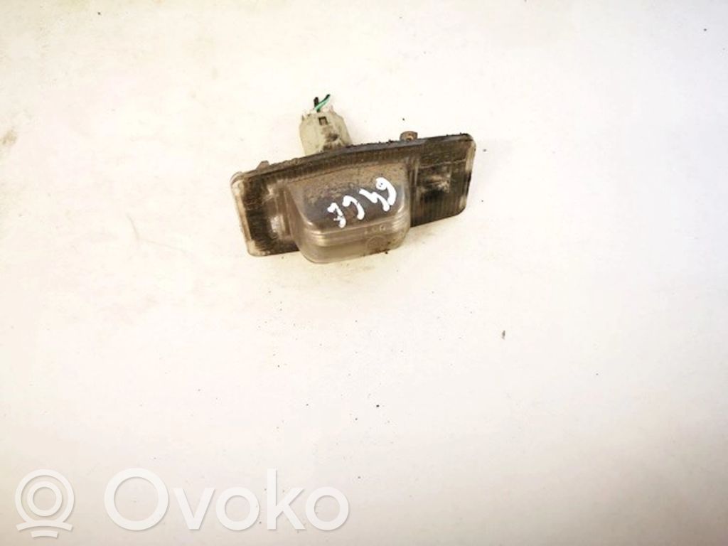 Mazda MPV Numerio apšvietimas 