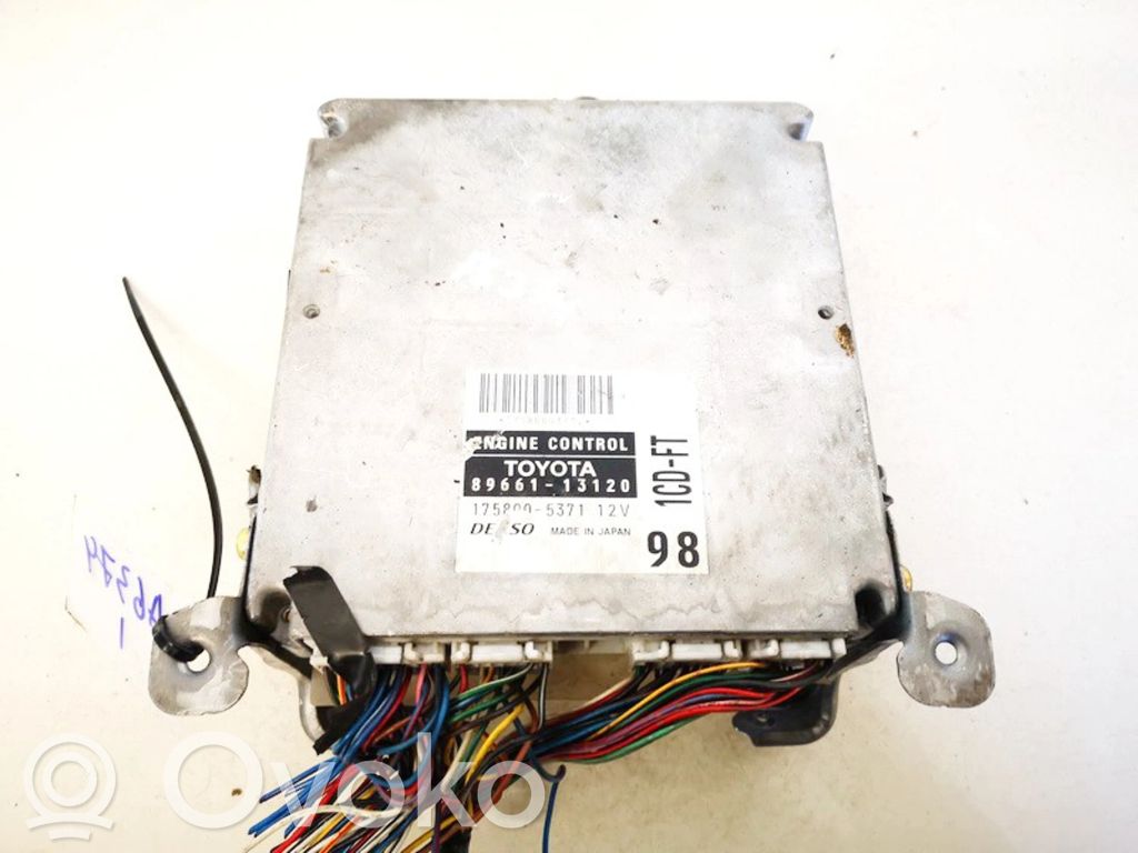 Toyota Corolla Verso E121 Unitate/modul de control motor 