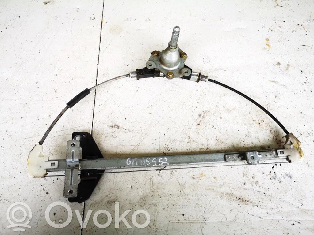 Regulador con motor de la ventanilla de la puerta corredera