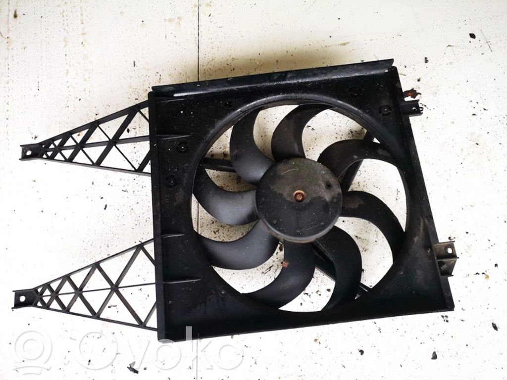 Volkswagen Polo IV 9N3 Suport ventilator radiator 