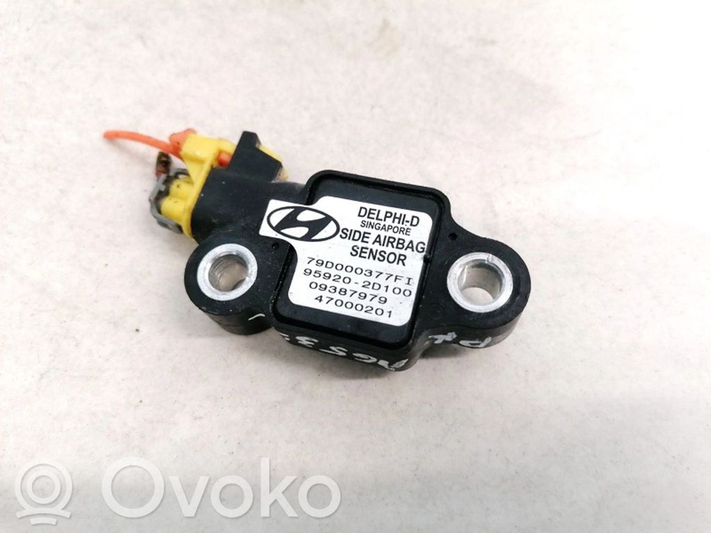 Sensor impacto/accidente para activar Airbag   959202D100,959202D100,47000201,959202D100,959202D100
