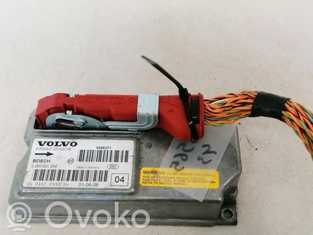 Volvo S60 Centralina/modulo airbag