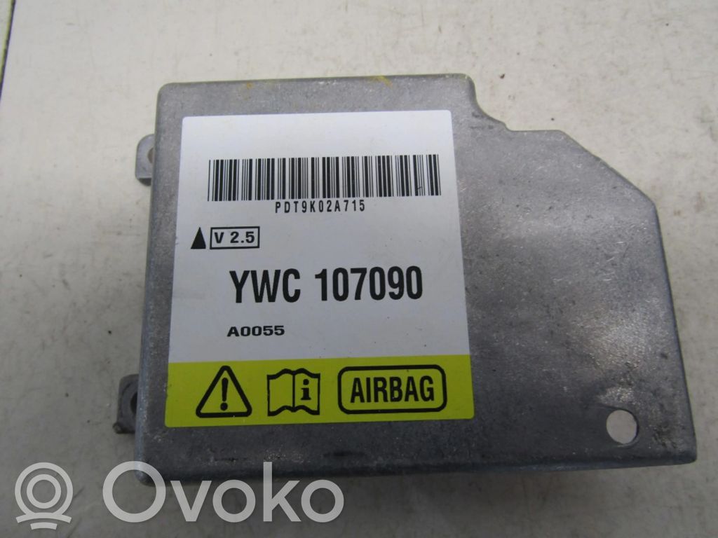 Module de contrôle airbag   YWC107090,YWC107090,107090,A0055,PDT9K02A715,YWC107090