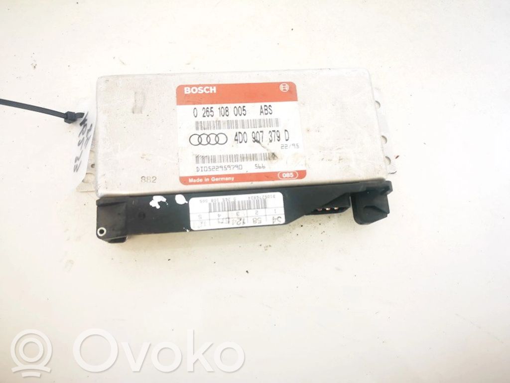 Sterownik / moduł ABS   0265108005,4D0907379D,0265108005,4D0907379D