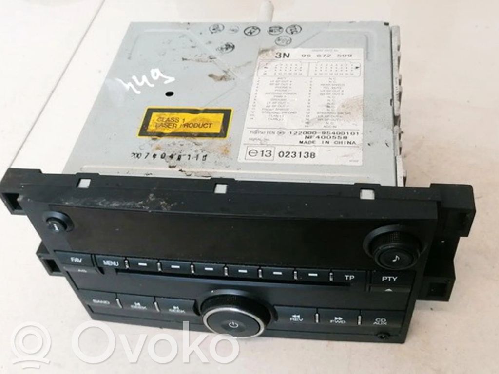 Chevrolet Captiva Unitate principală radio/CD/DVD/GPS 