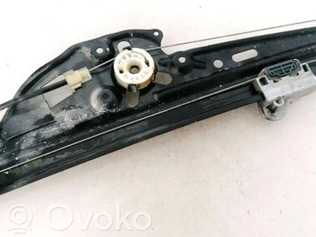 BMW 5 E60 E61 Regulador con motor de la ventanilla de la puerta corredera 