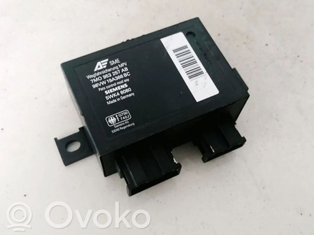 Unidad de control/módulo inmovilizadora   7M0953257AB,98VW19A366BC,7M0953257AB,98VW19A366BC
