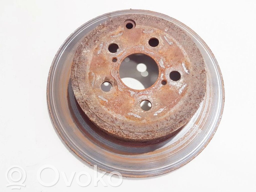 Toyota Avensis T250 Disco del freno posteriore 