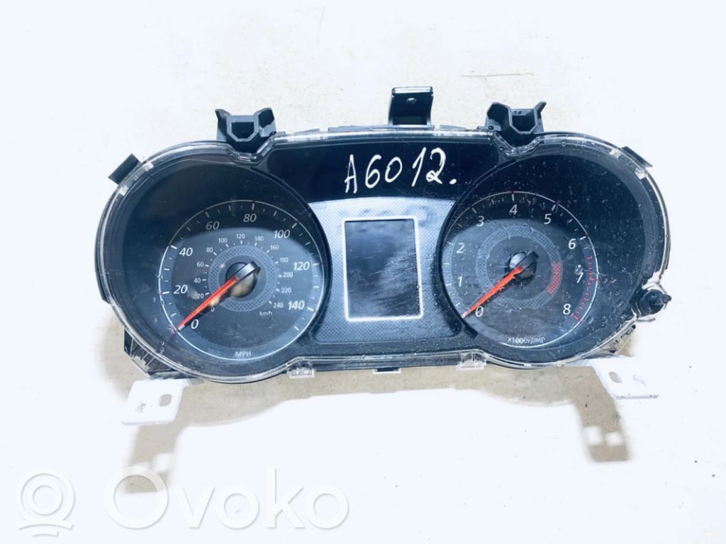 Mitsubishi Lancer X Speedometer (instrument cluster) 