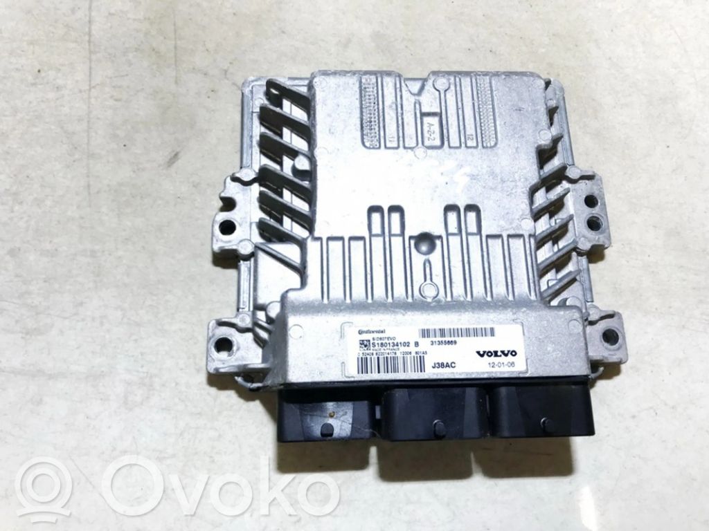 Unidad de control/módulo del motor   31355669,S180134102B,12006,31355669,601A5,822014176,S180134102B