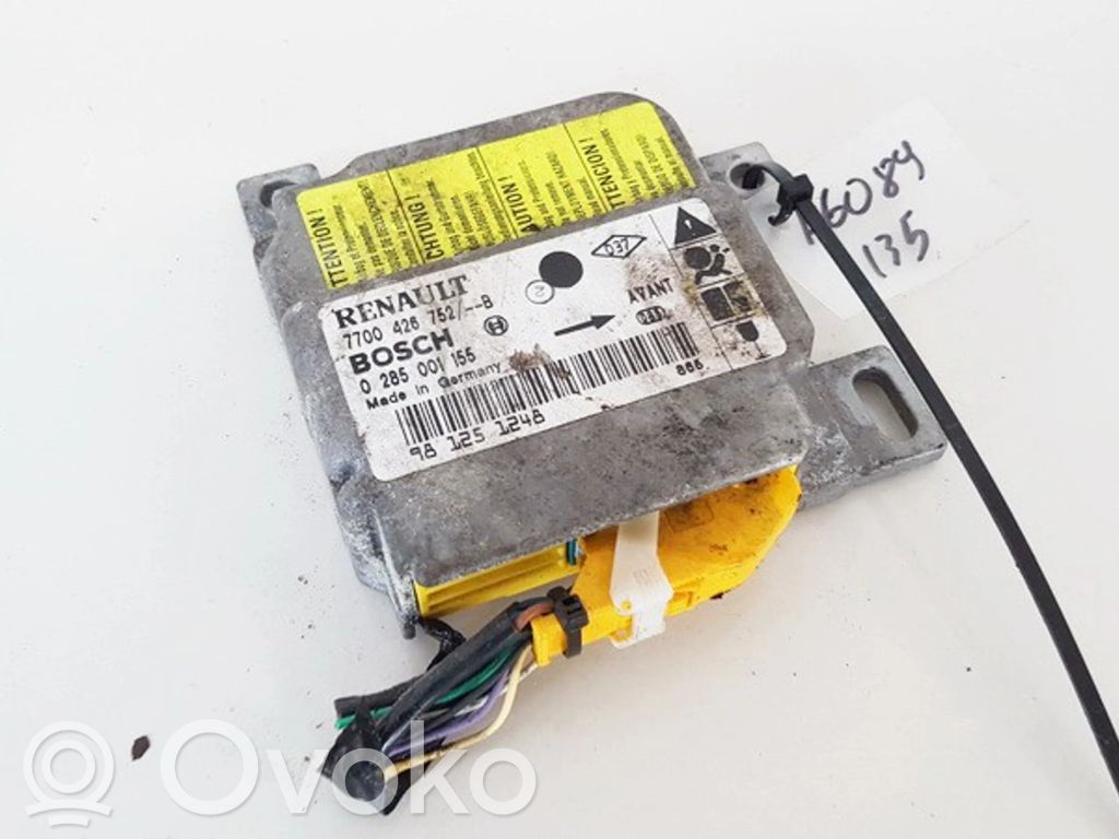 Renault Clio II Airbag control unit/module 