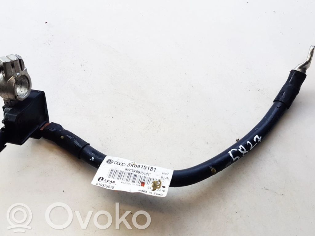 Audi A5 8T 8F Cable positivo (batería) 