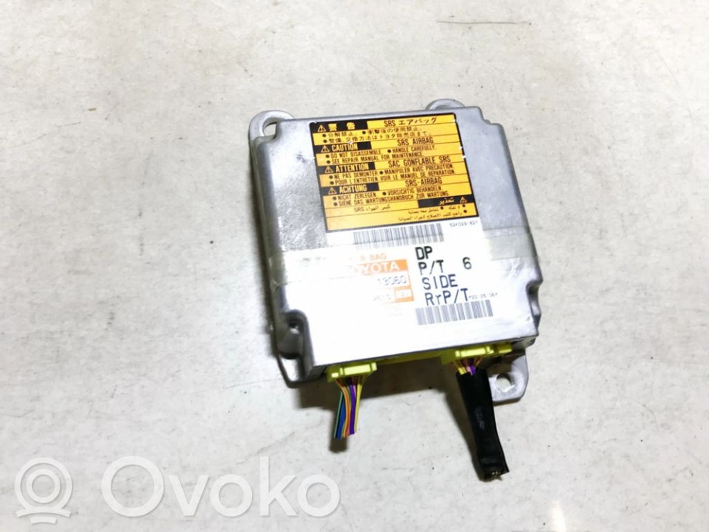 Toyota Corolla Verso E121 Centralina/modulo airbag 