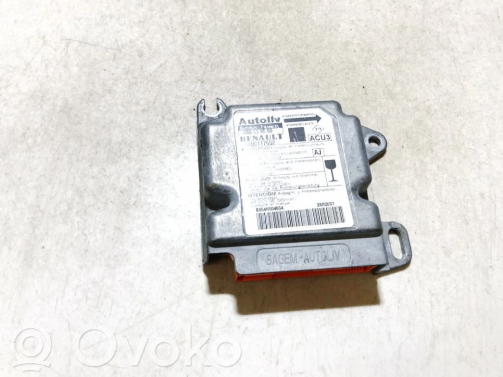 Unidad de control/módulo del Airbag   8200117652,600639500,600639500,8200117652