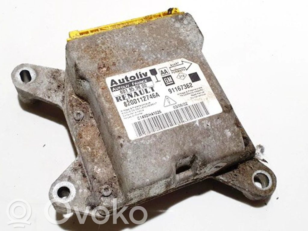 Renault Trafic II (X83) Unitate/modul de comandă airbaguri 