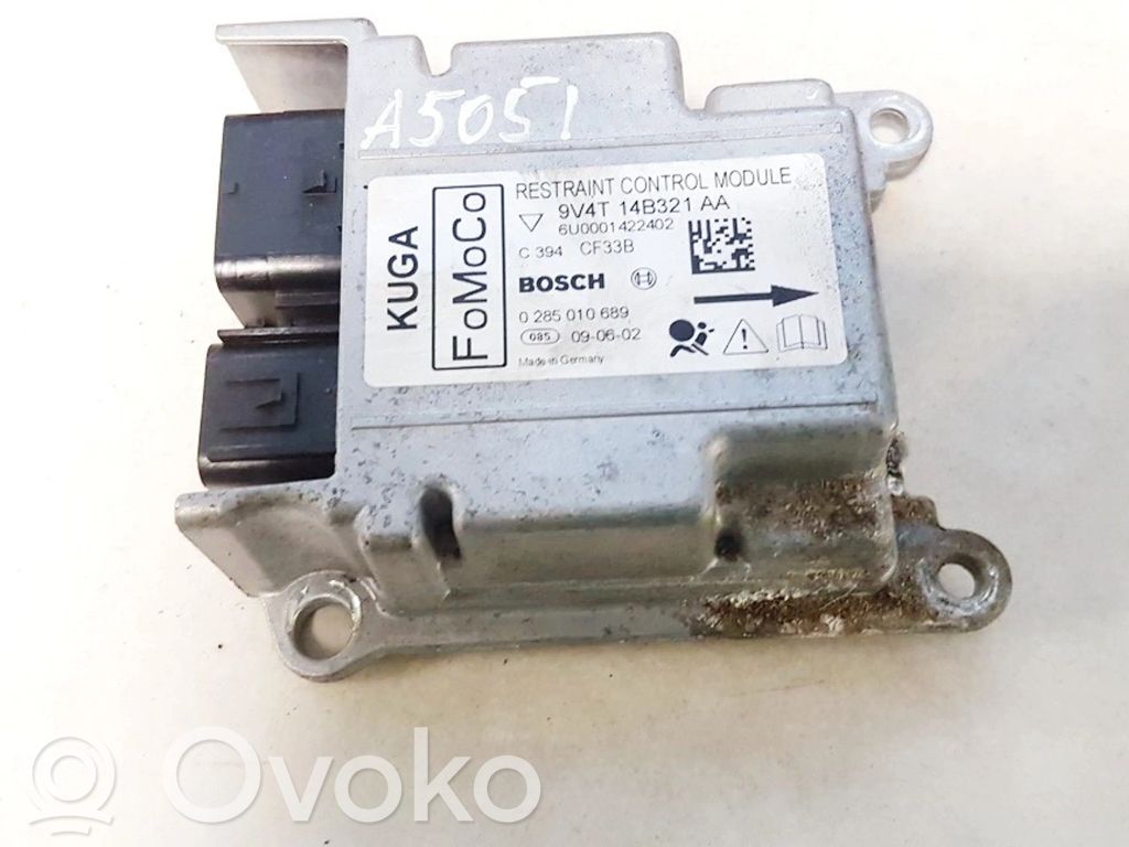 Airbag control unit/module   9V4T14B321AA,6U0001422401,0285010689,6U0001422401,9V4T14B321AA