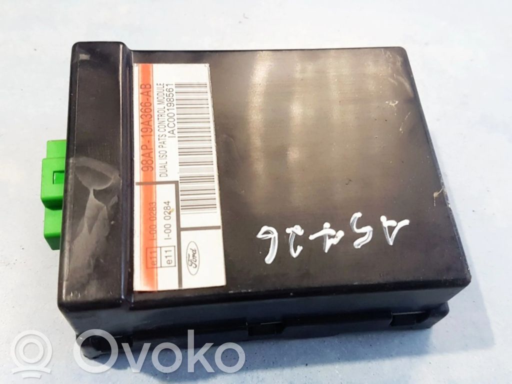 Module confort   98AP19A366AB,98AP19A366AB,98AP19A366AB,98AP19A366AB,E11I000283