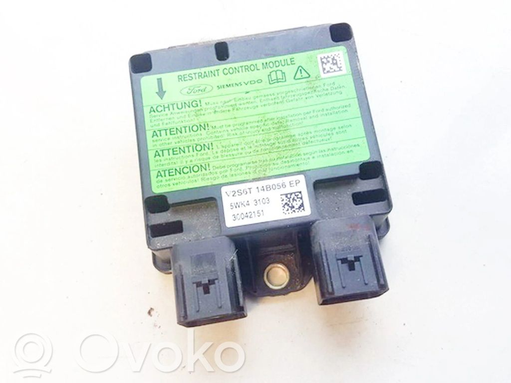 Sterownik / Moduł Airbag   2S7T14B056EP,5WK43103,2S7T14B056EP,5WK43103