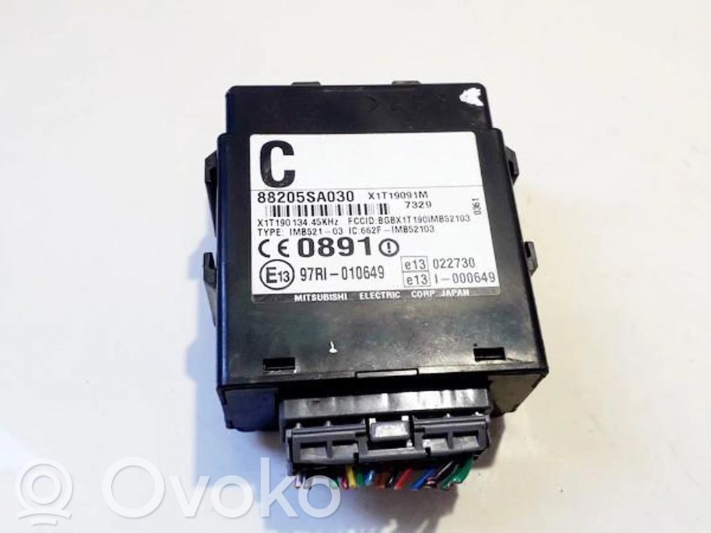 Subaru Forester SG Unitate/modul comandă imobilizator 