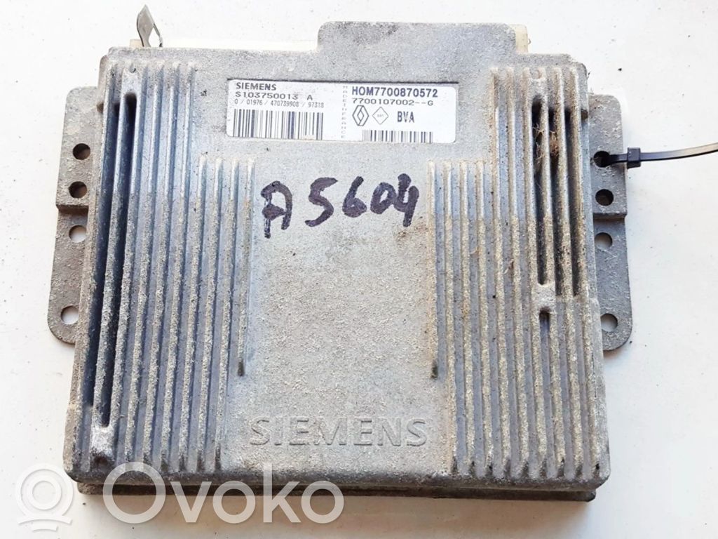 Unidad de control/módulo del motor   7700107002,S103750013A,7700107002,S103750013A