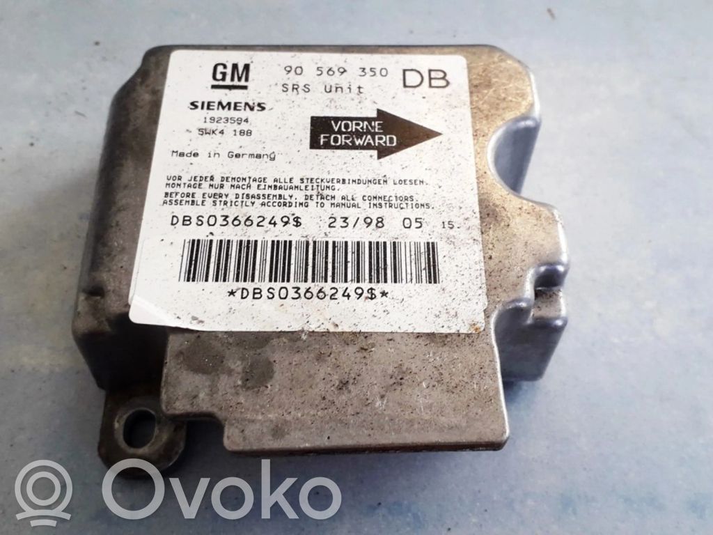 Opel Vectra B Centralina/modulo airbag