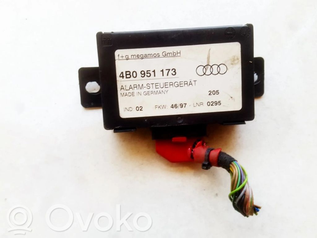 Unitate/modul control alarmă   4B0951173,4B0951173