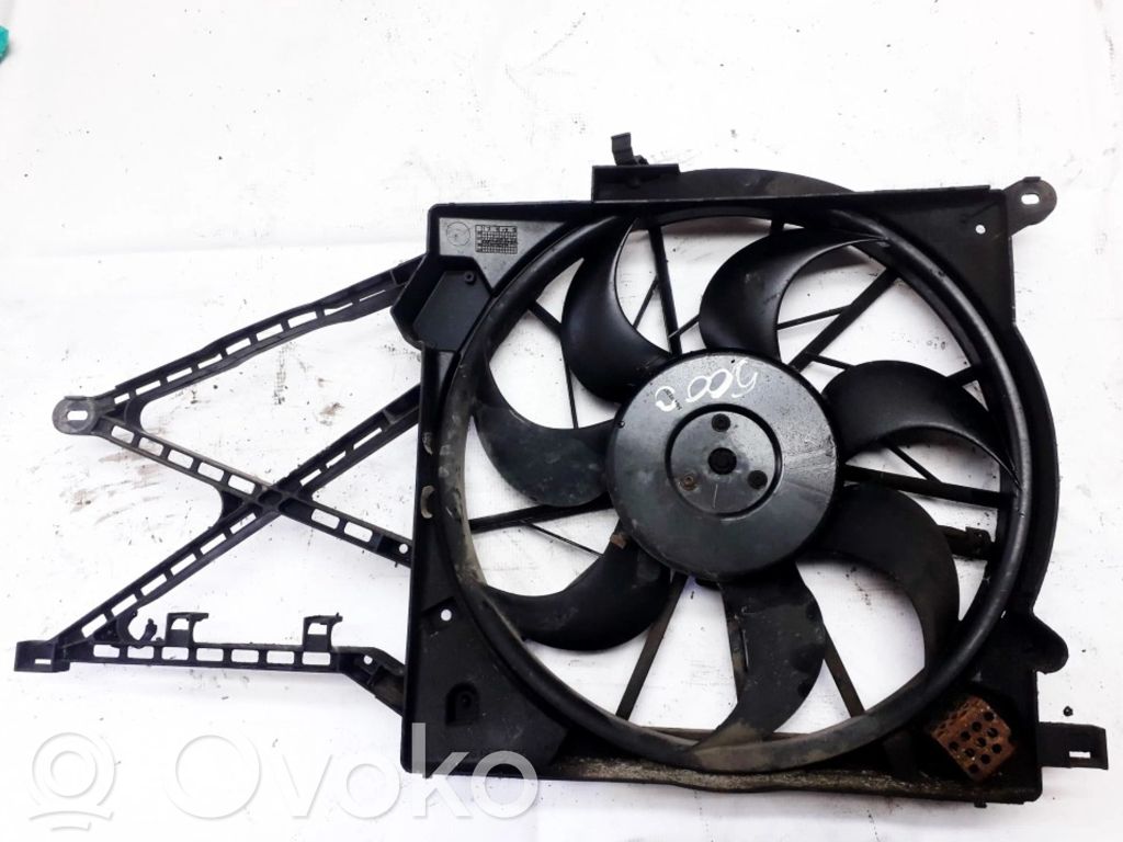 Opel Astra G Convogliatore ventilatore raffreddamento del radiatore 