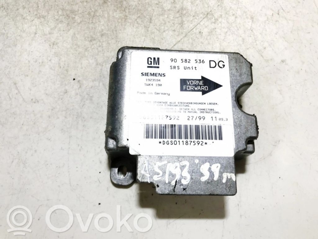 Opel Zafira A Centralina/modulo airbag
