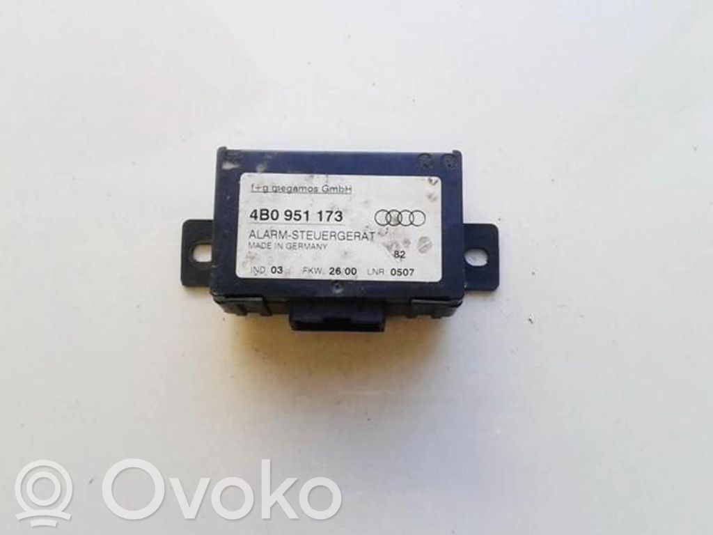 Audi A6 S6 C5 4B Unitate/modul control alarmă 